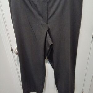 Calvin Klein Traditional Plus Size 18W Gray Dress Pants